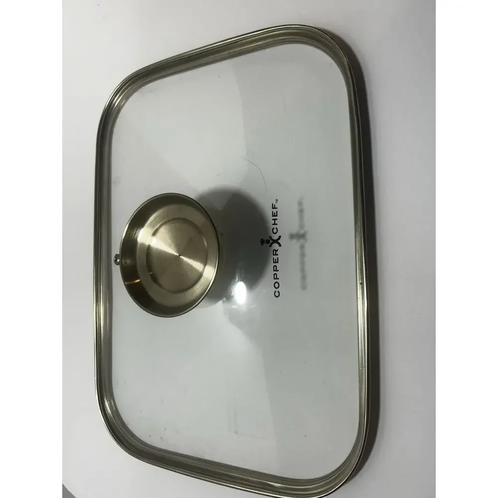 Copper Chef Wonder Cooker XL Grill & Roaster Pan Set With Lid. No Basket!